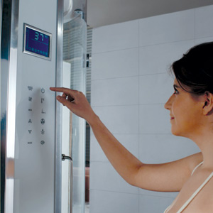 Touchscreen-Bedienfeld mit LC-Display